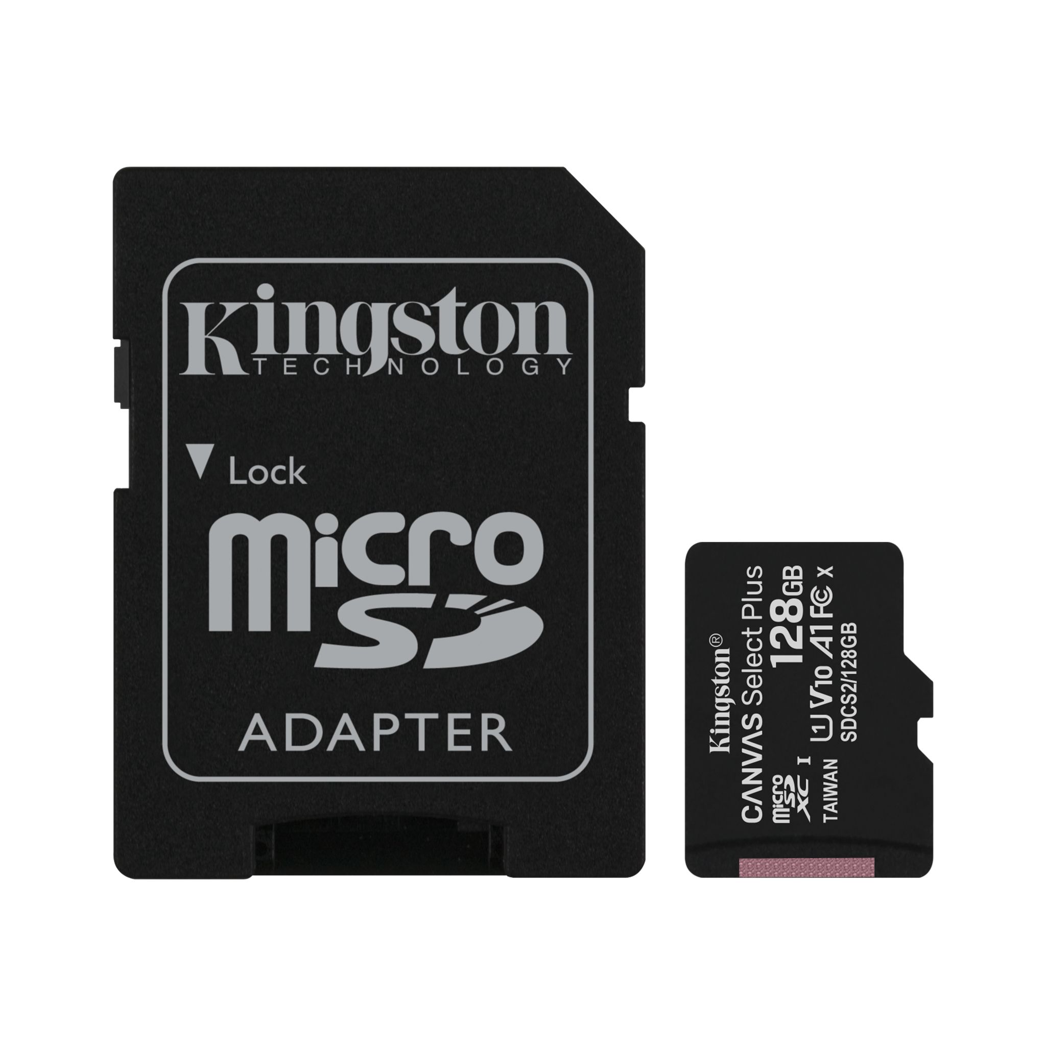Kingston Canvas Select Plus Microsd Memory Card 128GB