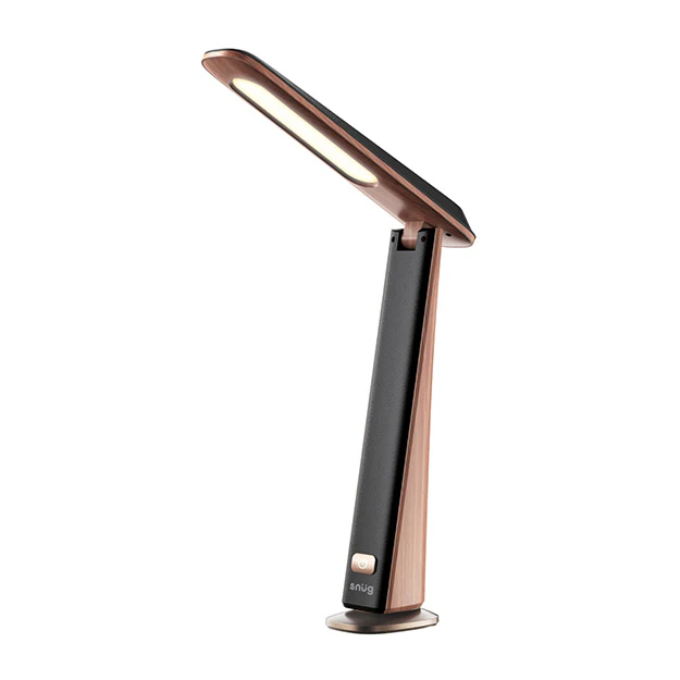 Snug LED Desk Lamp 3 Dimming Settings Foldable 3 Colour Temp USB-C Charging 1 Year