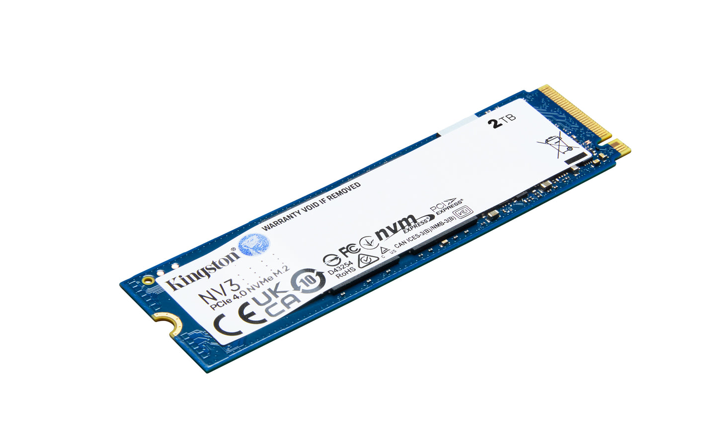 Kingston 2000G NV3 M.2 2280 PCIE 4.0 NVME SSD