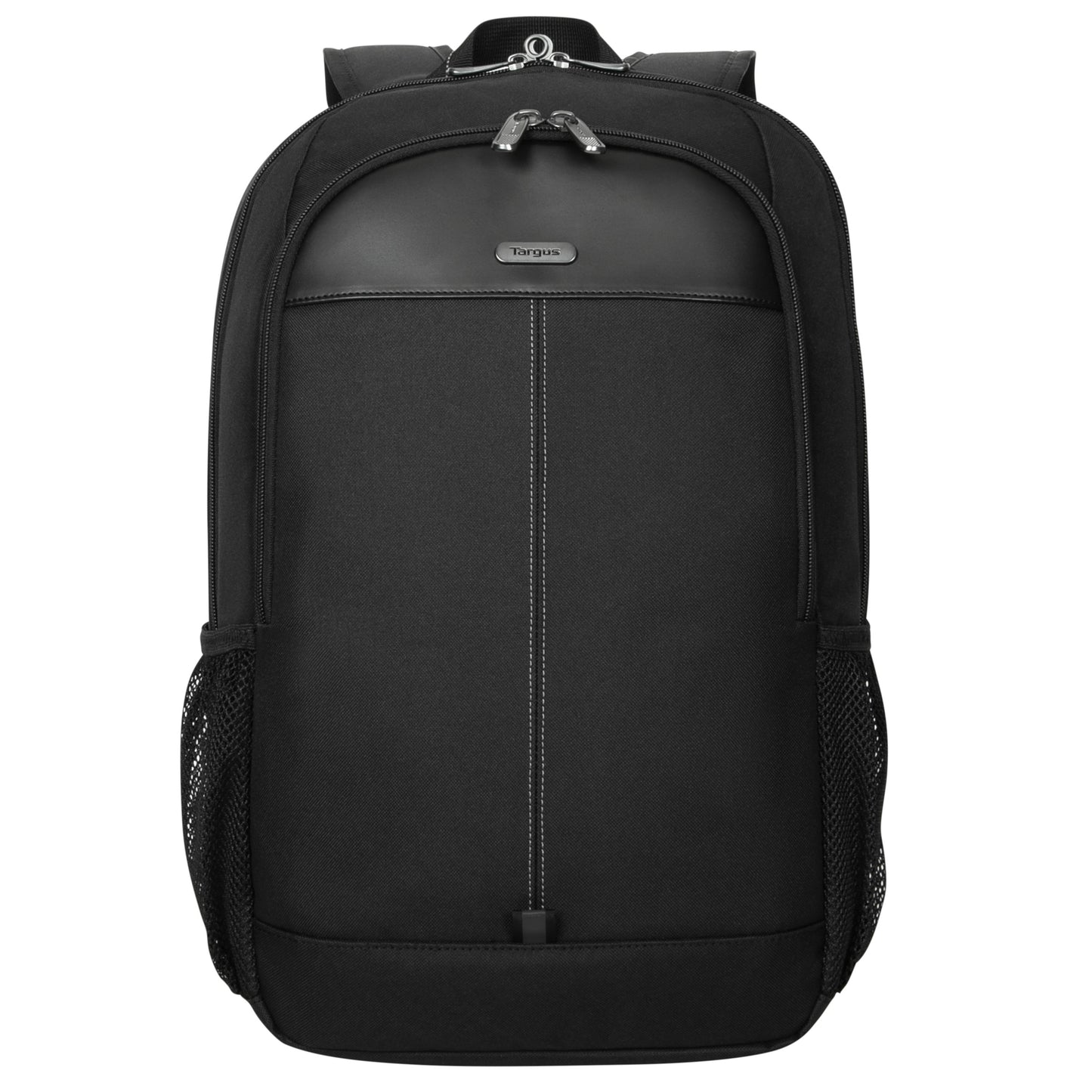 Targus 15.6IN Classic Backpack Black Secondary Compartment With Built-In Workstation And Storage Pockets, Two Large, Mesh Water Bottle Pockets, Refle