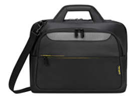 Targus Citygear 15-17.3 Slim Topload Laptop Bag Versatile Laptop Bag To Carry Your Tech, Dome Protection System, Zipped Mesh Pockets