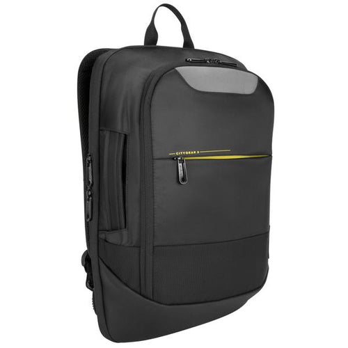 Targus Citygear 14-15.6IN Convertible Laptop Backpack Black Detachable Shoulder Straps And Retractable Handle, Dome Protection System, Laptop & Table