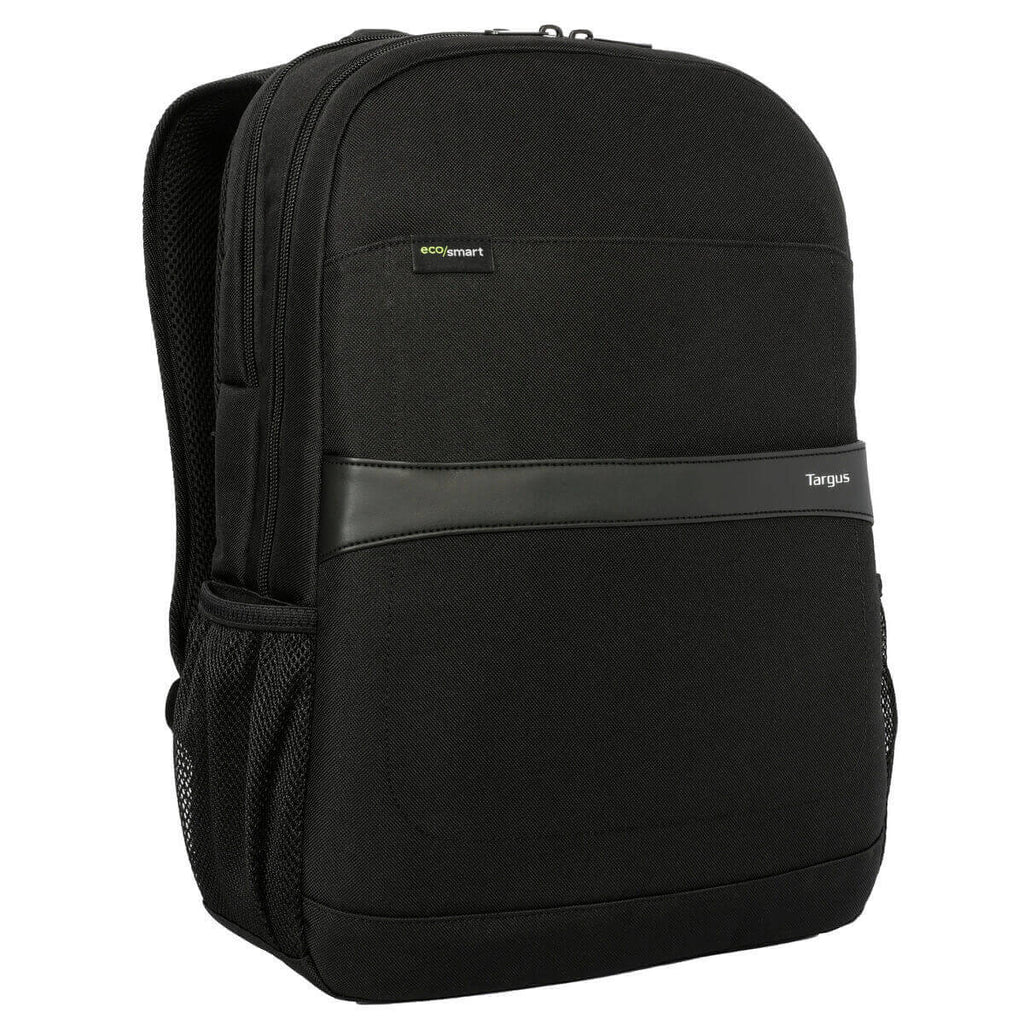 Targus 15.6IN Geolite Ecosmart Advanced Backpack Two Zippered Front Quick Access Pockets Plus An Internal Mesh Pocket Two Water Bottle Pockets Luggag