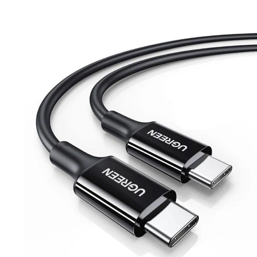 Ugreen Type C To Type C Cable 100W 1 Meter Cable Pd Fast Charge 5A Supports PD3.0/QC4.0/ Fcp (100W Max) 480MBPS Multiple Internal Shielding Warranty: