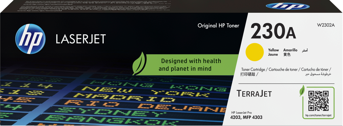 HP 230A Yellow Original Laserjet Toner Cartridge