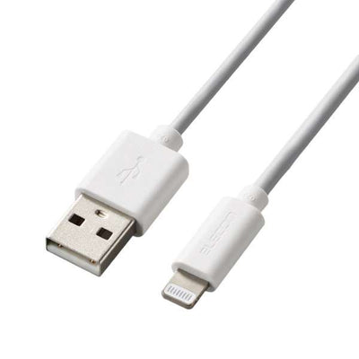 Manhattan iLynk Lightning Cable - A Male/8-Pin Male, 3 m (10 ft.), White - TechTic