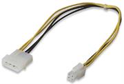 Manhattan P4 Adapter Cable - 5.25 Male to P4, 8 in., (20 cm) - TechTic
