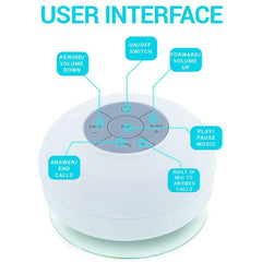 Manhattan Bluetooth Shower Speaker - Bluetooth 4.0 - TechTic