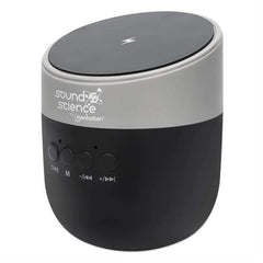 Manhattan Sound Science Bluetooth Speaker with Wireless Charging Pad - Wireless Charging Top - TechTic