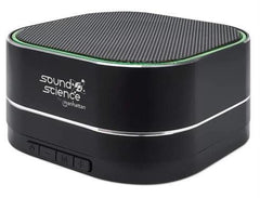Manhattan Sound Science Metallic LED Bluetooth Speaker - TechTic
