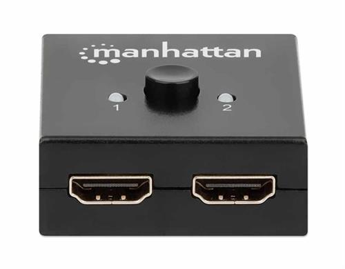 Manhattan 4K Bi-Directional 2-Port HDMI Switch - TechTic