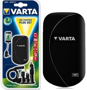 Varta V-Man USB Charger Plug Set-Compatible with all Micro USB - TechTic