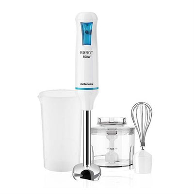 Mellerware Stick Blender With Attachments Stainless Steel - TechTic