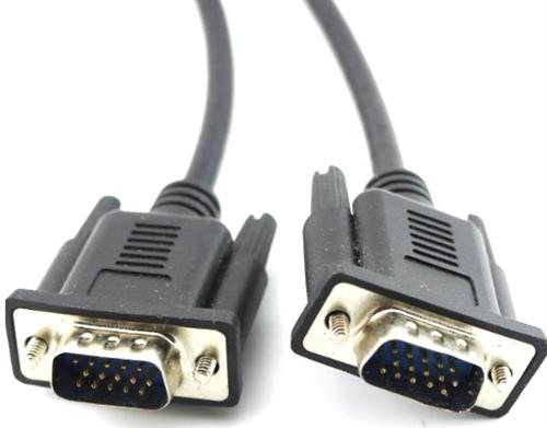 UniQue SVGA Monitor Cable- HD15 Pin Male to HD15 Pin Male - TechTic