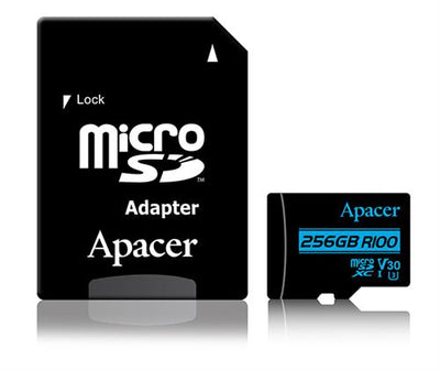 microSDXC 256GB MicroSD Card with Adapter - TechTic