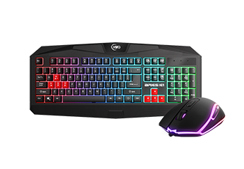 Gaming Keyboard And Mouse Multi-color lighting 3200 DPI - TechTic