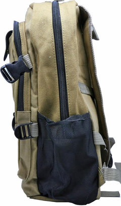 Macaroni Versitas Lightweight Canvas Multipurpose Backpack - TechTic