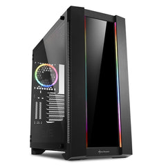 Sharkoon Elite Shark CA200G RGB Extended ATX Tempered Glass, Midi Case - TechTic