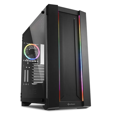 Sharkoon Elite Shark CA200M RGB Extended ATX Tempered Glass - TechTic