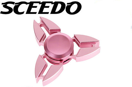 Sceedo Fidget Spinner - Metal Ninja - Pink - TechTic