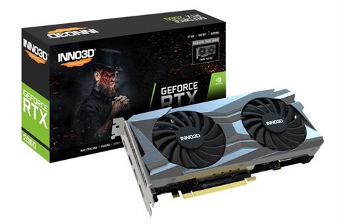 Inno3D Nvidia GeForce RTX 2060 Twin X2 OC 12G Graphics Card - 12GB - TechTic