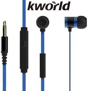 Kworld KW-S18 In-Ear Mobile Gaming Earphones Stereo Silicone Earbuds - TechTic