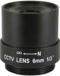 Securnix Camera Lens 6mm Fixed - TechTic