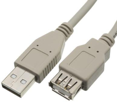 Digitech USB Extension Cable - Type A Male to A Female-2 Metres - TechTic