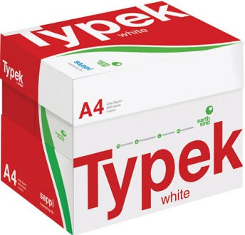 Typek A4 Paper 80grams 5x Reams per box - TechTic