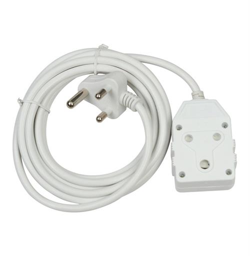 Noble Poweline 10m Multi Plug Coupler Extension Cord Lead With c - TechTic