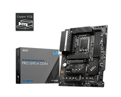 MSI PRO Z690-A DDR4 LGA1200 Motherboard - Supports 12th Gen Intel Core Processors - TechTic
