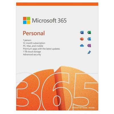 Microsoft 365 Personal Edition - Medialess - TechTic