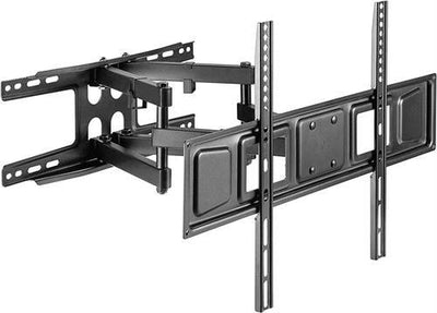 Unimount Dual Arm Wall Mount for 37-80 Inch Curved & Flat TVs, - TechTic