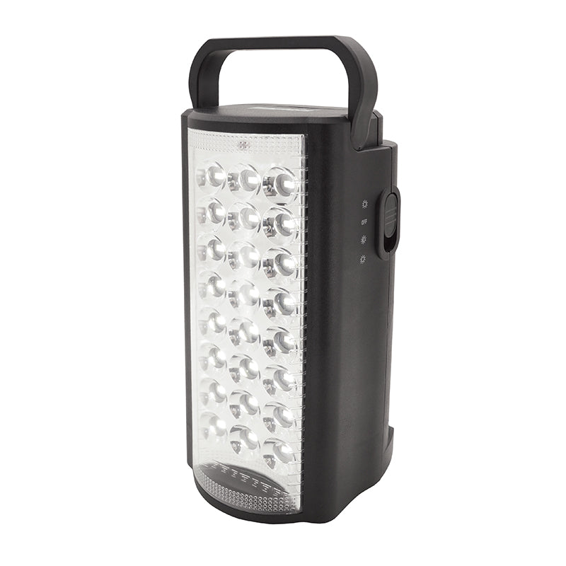 Magneto Rechargeable LED Lantern - Black - TechTic