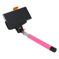 Geeko Z07-5 Monopod Selfie Stick for Mobile Phone - Pink - TechTic