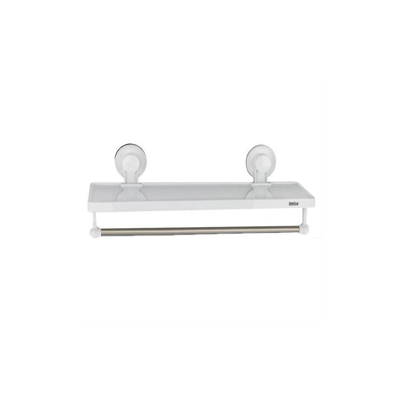 Shelf With Handtowel Rack With Suction Cup - TechTic