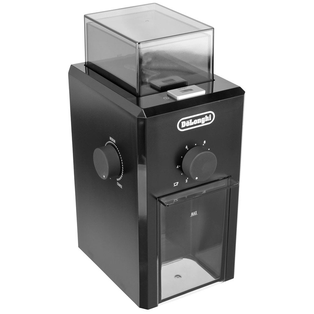 DeLonghi Burr Coffee Grinder - Black - TechTic