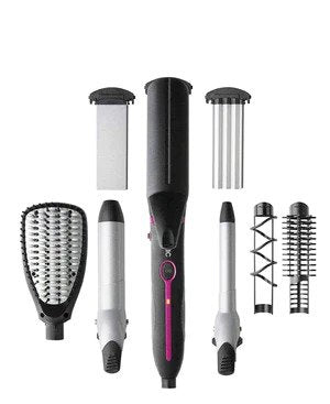 Solac Expert 7 in 1 Hair Curler - Black - TechTic