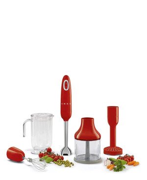 Smeg Hand Blender - Red - TechTic