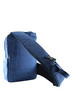 Rivarcase Sling Laptop Bag - Blue - TechTic