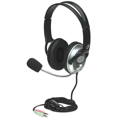 Manhattan Classic Stereo Headset + Microphone - TechTic