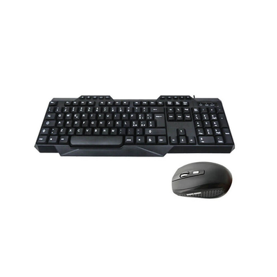 wireless keyboard and mouse - bluetooth keyboard and mouse - UniQue Wireless USB Multimedia Keyboard and Wireless 5 Button 1000 DPI Optical Mouse Combo - TechTic