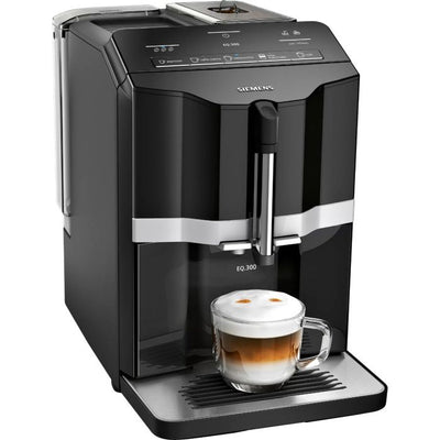 Siemens EQ. 300 Fully Automatic Coffee Machine - Black - TechTic